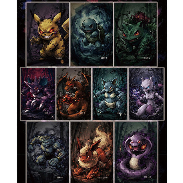 PY Art Board Collectible Poster Premium Illustration Dark Fantasy Shikishi Decoration Gift Board Game Wholesale Supplier OEM