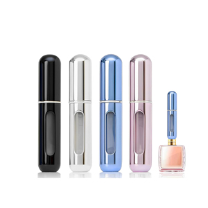 Wholesale Custom <b>Small</b> Refill Screen Printed Perfume Pocket <b>Bottle</b> Pump Sprayer Premium Reusable 10ml Aluminum <b>Bottle</b> Filling - Product Image 1