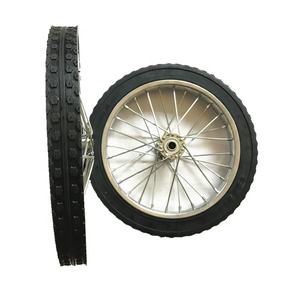 Ruota in gomma piena per carrozzina in plastica 16x 1.75 - Product Image 6