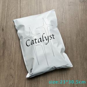 Luxury Full Bleed Matte White Poly Mailer Bags - Custom Printed E-commerce Shipping Envelopes with Self Adhesive Seal - Product Image 6