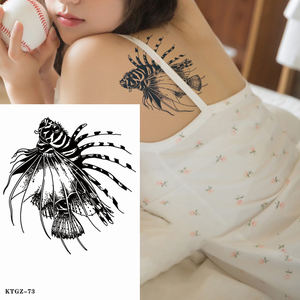 Pegatina <span class=keywords><strong>de</strong></span> tatuaje <span class=keywords><strong>de</strong></span> arte corporal resistente al agua directa <span class=keywords><strong>de</strong></span> fábrica ampliamente utilizada <span class=keywords><strong>en</strong></span> la pierna del brazo trasero para diseño <span class=keywords><strong>de</strong></span> peces temporales - Product Image 3