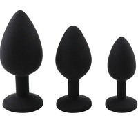 Jouets anaux en silicone ornés de bijoux, stimulateur sensoriel pour adultes, plug anal pour hommes et femmes, jouets sexuels anaux