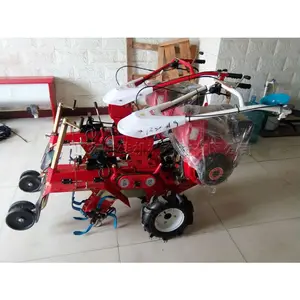 Onion planting machine Multifunctional trenching and cultivating machine diesel rototiller