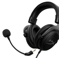Kırmızı HyperX Cloud 2 Kablolu Kulak Üstü Kulaklık, PC Oyunları ve Günlük DJ Kullanımı için Mikrofonlu