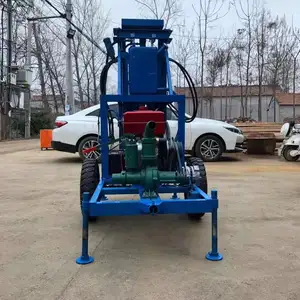 Factory Direct Sales Of Diesel Hydraulic Drilling Rigs 150m Ultra-deep Water Well Drilling Rig