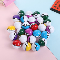 Vente en gros Nouveau Poke Ball Figure Rouge et Blanc Gachapon Multicolor Pocket Round Ball Toys