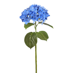 Rubberized <b>Hydrangea</b> <b>Artificial</b> Flowers Single Stem High Simulation Silk Flower For Home Decor Wedding Photography Props - Product Image 4