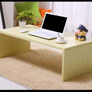 Mesa de centro minimalista moderna con tablero de madera artificial, muebles duraderos para sala de estar, uso para adultos y personas mayores - Product Image 3