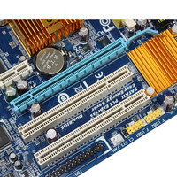 Placa base para ordenador de sobremesa GIGABYTE GA-G31M-ES2C, G31, Socket LGA 775, para Core 2, DDR2, 4G, Micro ATX, Original, usada, G31M-ES2C