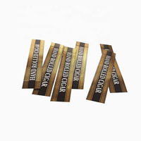Emballage d'étiquette de cigare en feuille d'or avec impression personnalisée adhésive et logo privé
