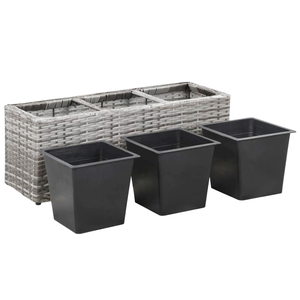 Promozione all'ingrosso vimini Rattan Indoor Outdoor Patio giardino <span class=keywords><strong>cortile</strong></span> <span class=keywords><strong>vaso</strong></span> di fiori <span class=keywords><strong>piante</strong></span> stand - Product Image 1