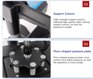 <span class=keywords><strong>Máquina</strong></span> de Prensa de Calor 8 en 1, Impresora Automática de Transferencia por Sublimación <span class=keywords><strong>para</strong></span> Camisetas, <span class=keywords><strong>Tazas</strong></span>, Gorras y Bolsas con Precio de Fábrica - Product Image 5