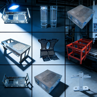 Service de fabrication sur mesure OEM de cadres, boîtiers et supports en tôle, découpe laser, pliage CNC, soudage