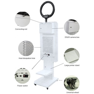 Anneau lumineux LED à prix d'usine 21,5/32 pouces avec écran tactile LCD pour événements <span class=keywords><strong>de</strong></span> mariage, miroir magique DSLR et cabine photo - Product Image 6