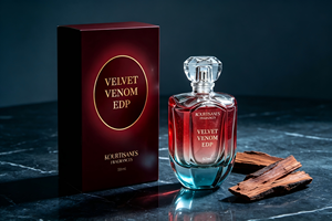 Kourtisanes Women Velvet Venom Eau De Parfum 15ml Parfum oriental gourmand riche, étiquette privée personnalisée, parfum luxueux - Product Image 3