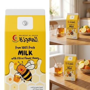 Eco-Friendly Recycled Materials Square <strong>Milk</strong> <strong>Boxes</strong> Coated Paper Food Grade Mailer <strong>Boxes</strong> Custom Logo Food Packaging Source Factory - Product Image 4