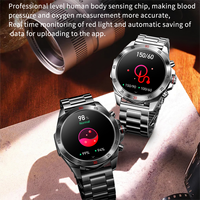 Mejor nuevo Fitness Smartwatch impermeable NX1 PRO Montre Connect redondo BT llamada Amoled moda salud deporte ECG reloj inteligente para hombres
