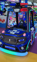 Voiture électrique pour enfants 2 places, mini-voiture jouet à batterie, véhicule de parc d'attractions pour usage commercial intérieur/extérieur