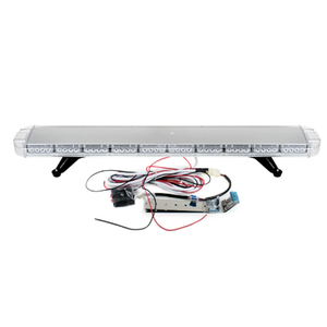 Barra Luminosa di Emergenza e Sicurezza da 47 Pollici, 220W, <span class=keywords><strong>Lampeggiante</strong></span> Ambra per Ingegneria del Traffico, Nuova Barra Luminosa <span class=keywords><strong>Gialla</strong></span> - Product Image 2