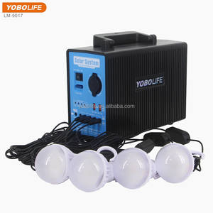 Chargeur de voiture de système solaire Portable LM-9017 batterie LiFePO4 contrôleur MPPT DC <span class=keywords><strong>12V</strong></span> <span class=keywords><strong>TV</strong></span>/ventilateur 50000mAh éclairage solaire lumières de secours - Product Image 6