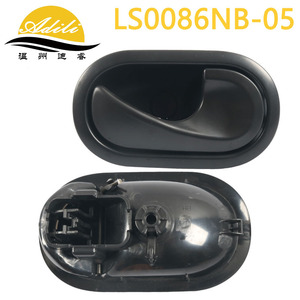 อะดิลี LS0086NB-05 มือจับประตูด้านในสีดำสำหรับเปลี่ยนในรถยนต์ ชิ้นส่วนพลาสติกและโลหะ หมายเลขอะไหล่ 8200174075 8247310579 - Product Image 2