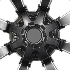 Roues en alliage de voiture <span class=keywords><strong>16</strong></span> <span class=keywords><strong>pouces</strong></span> 4 trous 6X139.7 Aluminium noir Cool 4x4 vente en gros jantes de roue en fonte pour SUV - Product Image 2