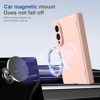 Étui de téléphone rigide en PC à couverture intégrale magnétique avec protection de charnière pour Samsung Z Fold 8 Ultra 8 7 6 5 4 avec film protecteur en verre