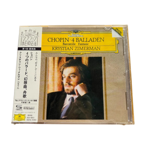 Chopin 4 Balladen CD. Definitive klassische Aufnahme, die legendäre Darbietung von Chopin-Werken von <span class=keywords><strong>Zimerman</strong></span>. - Product Image 2
