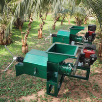 Presse à huile de palme de haute qualité, presse à chaud 500 kg/h, machine de traitement d'huile haute efficacité pour fruits de palme