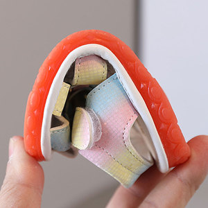 Sandalias de Bebé con Suela Suave y Flores para Recién Nacidas, Zapatos de Princesa para Niñas, Sandalias de Verano con Suela Suave para Bebés - Product Image 3