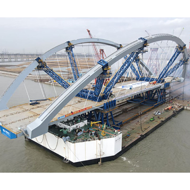 Steel Truss Frame Bridge Modular Prefab Portable Steel Structure Bridge