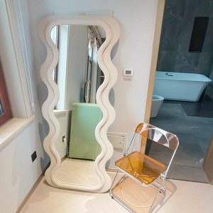 <span class=keywords><strong>Espejo</strong></span> de Ondas Irregulares al por Mayor, <span class=keywords><strong>Espejo</strong></span> Decorativo <span class=keywords><strong>con</strong></span> Borde Flocado de Diseño Personalizado para Exhibición en Eventos Residenciales y Comerciales - Product Image 5