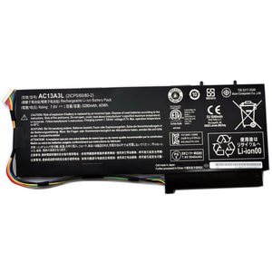 ใหม่ของแท้แบตเตอรี่แล็ปท็อป40Wh AC13A3L 7.6V สำหรับ ACER Aspire P3-131 P3-171 X313 X313-E โน้ตบุ๊ค P3-171 X313-<span class=keywords><strong>M</strong></span> - Product Image 5