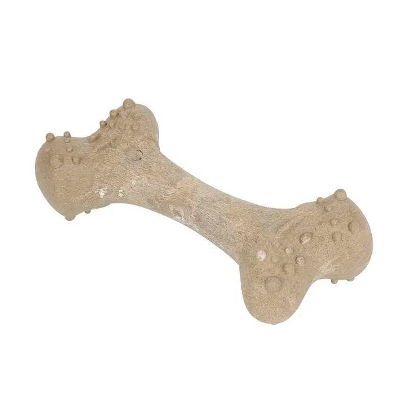 Giocattolo interattivo dell'osso di masticazione del cane del giocattolo dell'animale domestico di Logo personalizzato all'ingrosso della fabbrica