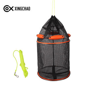 Cesto in Rete di Protezione per Pesci Galleggianti a Rapida Asciugatura Portatile in PVC per la Pesca in Mare Aperto - Product Image 1