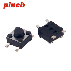 Pinch Tactile Switch 4.5x4.5mm 4 Pin Smt Vertical <b>Button</b> For Electronics - Product Image 3