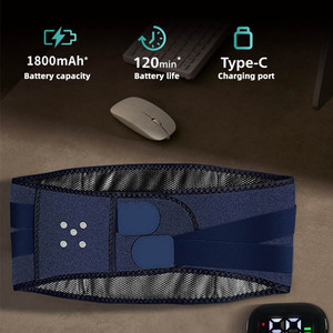 Nouveaux produits très demandés : Ceinture de massage chauffante sans fil pour soulager les douleurs dorsales, soutien lombaire, masseur chauffant pour la taille - Product Image 2