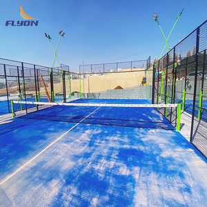 Pista de Pádel FLYON de 20m×10m, Acero Inoxidable, Impermeable, Portátil, Equipo Deportivo para Interiores y Exteriores - Product Image 2
