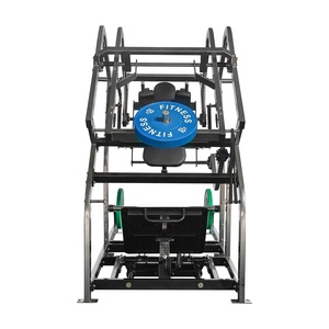 Équipement de fitness professionnel : Machine à presser les jambes et à squatter pendulaire à charge libre pour salle de sport, modèle CH-131 - Product Image 5