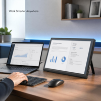 Moniteur portable 15,6 pouces 16:9 1080P Full HD avec HDR et batterie intégrée