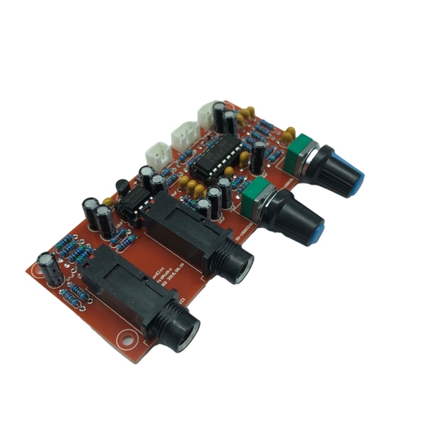OKYN-G7378 HIFI Single Power Supply Microphone Echo Board with PT2399 Chip for KTV Home Karaoke