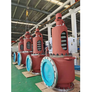 Van an toàn bằng thép đúc công nghiệp <span class=keywords><strong>WCB</strong></span>, van điều khiển, van an toàn cho lò hơi gas, tuabin hơi nước, máy phát điện - Product Image 4