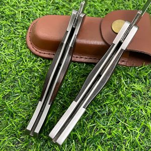 Cuchillo de Camping de Acero de Damasco con Mango de Ébano de Alta Dureza, Cuchillo Multifuncional Portátil para Exteriores OEM - Product Image 2