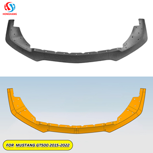 Chaoshenghang Factory Wholesale <span class=keywords><strong>GT500</strong></span> Style Front Lip for Ford <span class=keywords><strong>Mustang</strong></span> 2015-2022 Front Bumper Splitter Body Kit Auto Accessories - Product Image 1