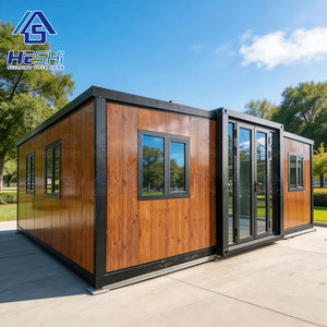 Casa Contenedor Prefabricada Expandible de 40 y 20 Pies, Lista para Usar, con 1, 2, 3, 4 o 5 Dormitorios, Plegable, Modular, Tipo Granny Flat - Product Image 1