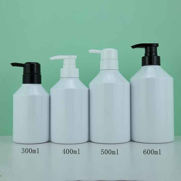 Set 3 Dispenser Sapone A Muro 500 Ml - Per Doccia E Cucina | Con Etichette E Supporto In Bamb&ugrave; - Ambra