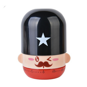 Creative Little Soldier Timer 60 Min Countdown Touch Control Kitchen Timer With Cute Cartoon Design - Product Image 4