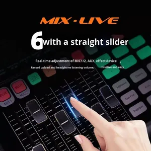 אייקן תערובת אייקן חיים נייד הזרמת מיקרופון דינמי כרטיס קול הקלטה קריוקי ציוד סט מלא - Product Image 3