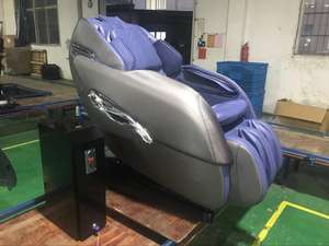 Массажер с ремнем, расслабляющий массажный стул с откидывающейся ножкой, торговый массажный стул - Product Image 2