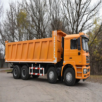 Самосвал Shacman 8x4 б/у, тяжелый, с дизельным двигателем Weichai, Евро-3, для строительства и горнодобывающей промышленности